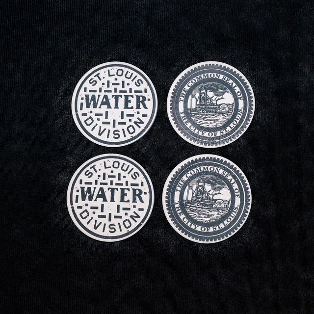 Thumbnail: St. Louis Stone Coasters (Round)