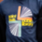 SLPL St. Louis Public Library tee navy