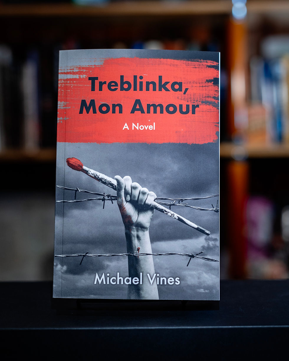 Thumbnail: Treblinka Mon Amour novel by Michael Vines