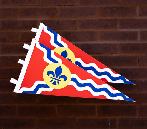 St. Louis Flag Pennant | STL-Style