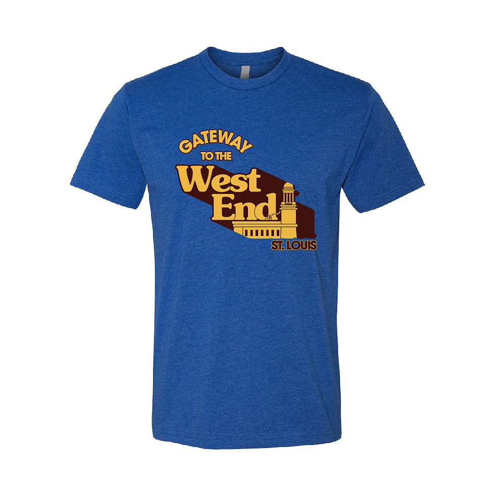 West End Neighborhood Tee Royal