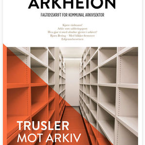 Bilde av forside på tidsskriftet Arkheion