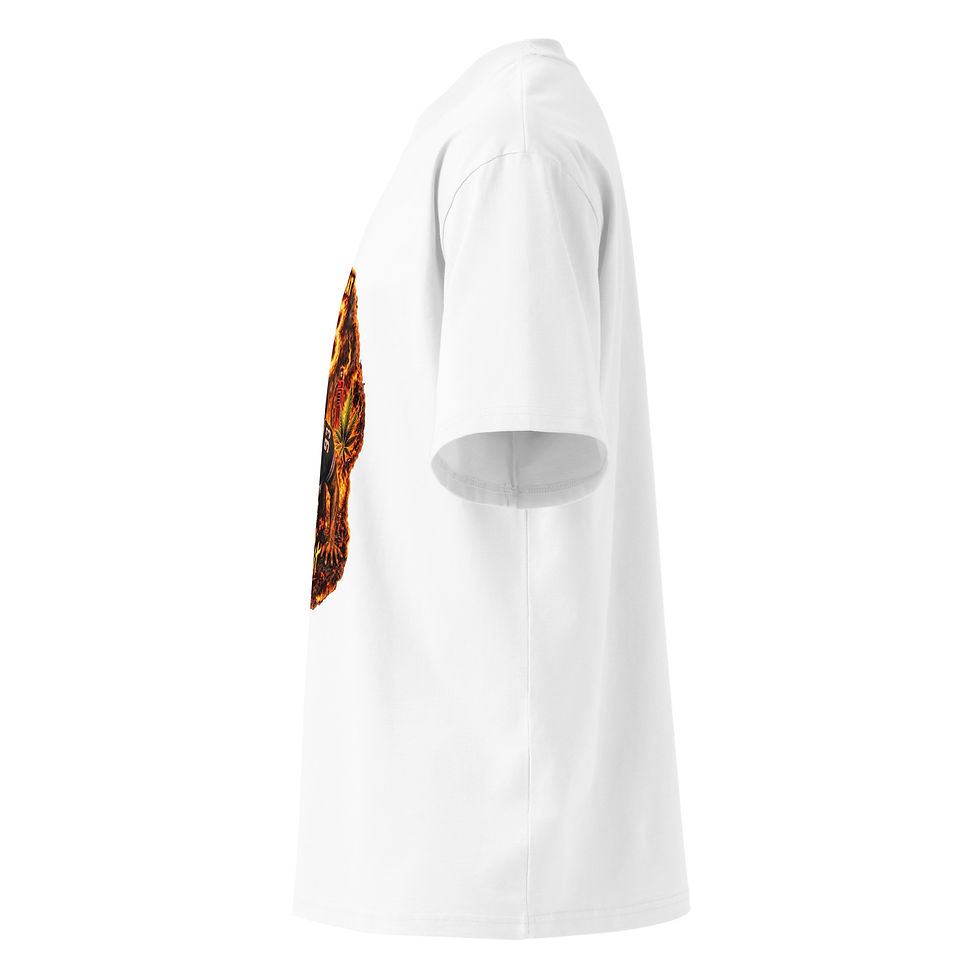 Thumbnail: Unisex oversized 93' Gas Radio high neck t-shirt