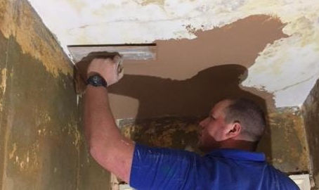 Can I cover Artex ceilings to flat finish?