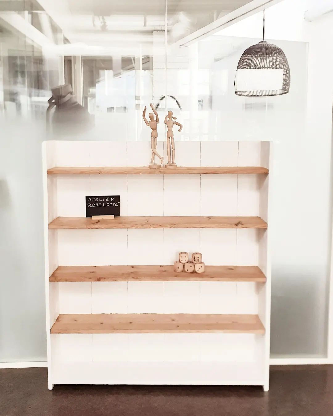 Ancienne Étagère Upcyclée