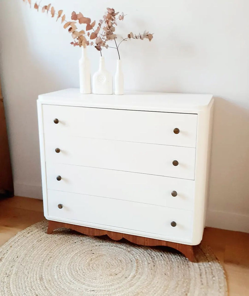 Miniature : Commode rétro relookée