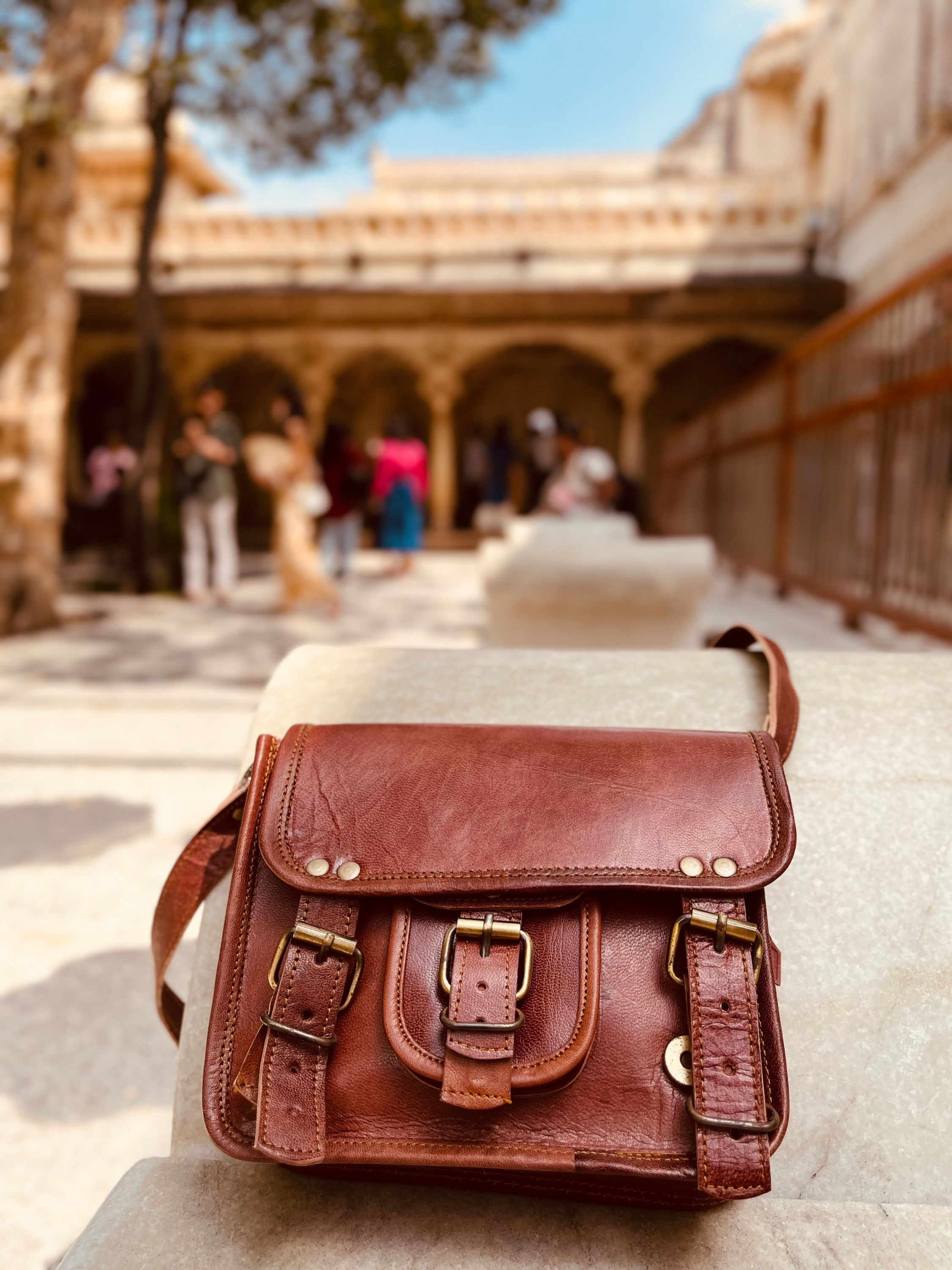 Sage - Vintage Leather Sling Bag | Premium Handmade Crossbody Bag