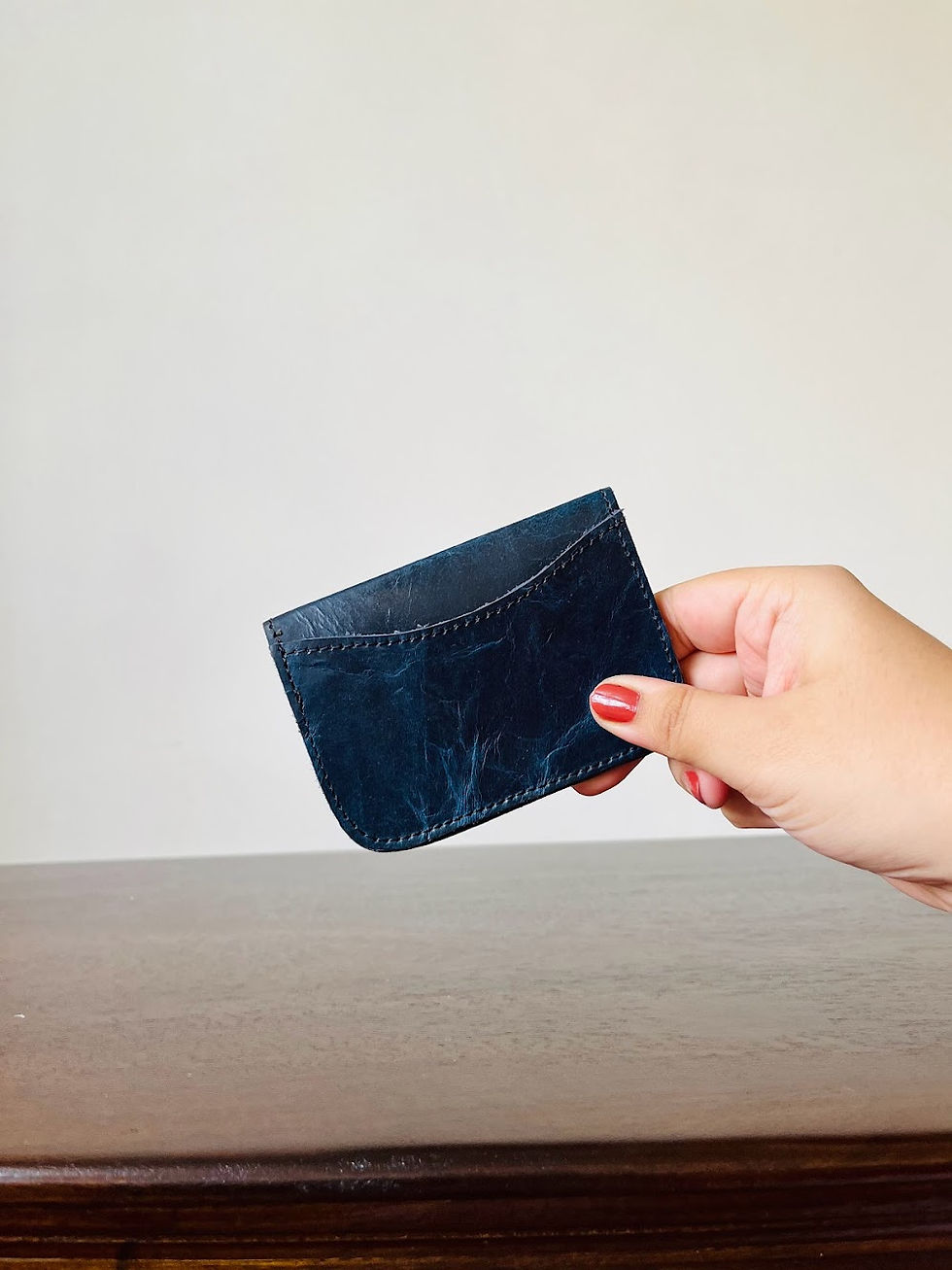 Thumbnail: 2 Fold Leather Card Holder – Compact, Stylish & Durable