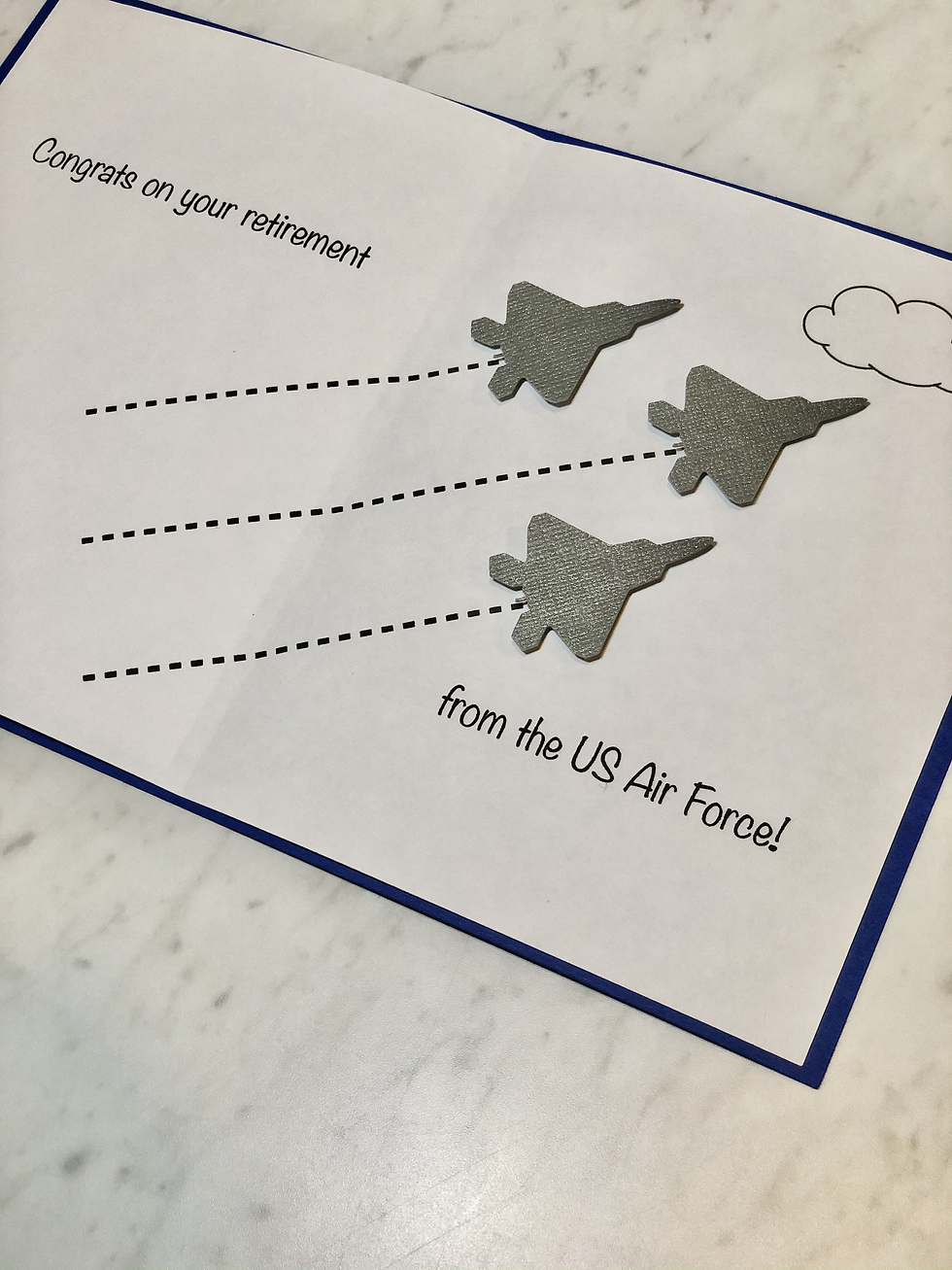 Thumbnail: Retirement Card (Major) - USAF_F-22
