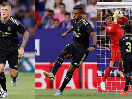 Toni Kroos, Rodrygo Goes and Thibaut Courtois made a short analysis on the victory for the press.