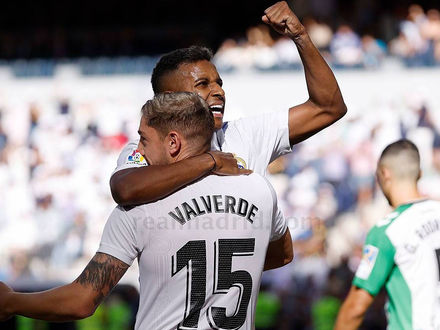 Rodrygo Goes & Fede Valverde analyze the victory vs Betis and start a “competition” between them