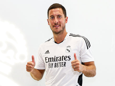 Hazard is motivated for the new season: the discomfort in his ankle is already disappeard