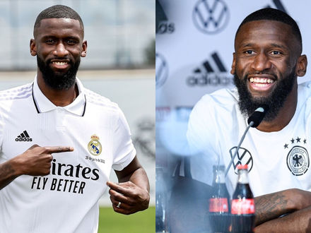 Antonio Rudiger becomes the 10th official German player to wear the white shirt
