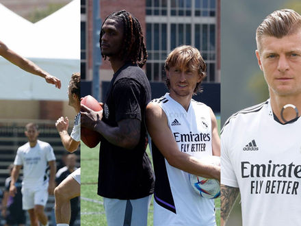 Last training ahead of Club America, visits from NFL’s stars, Toni’s interview and match preview