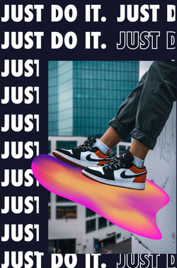 Nike brand design by Jennifer