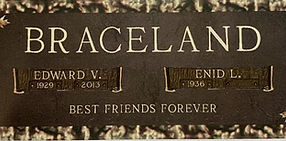 Bronze Cemetery Marker