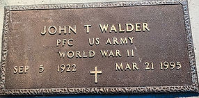 Bronze Cemetery Marker