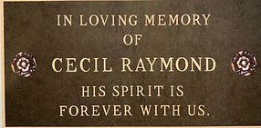 Bronze Cemetery Marker