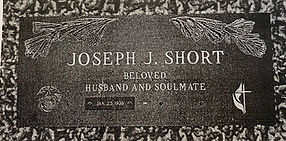 Bronze Cemetery Marker