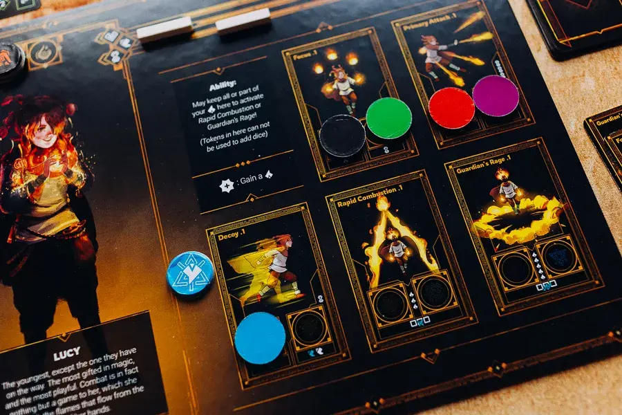 Character board