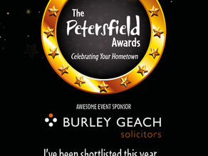 Shortlised for Petersfield's Green Business Award