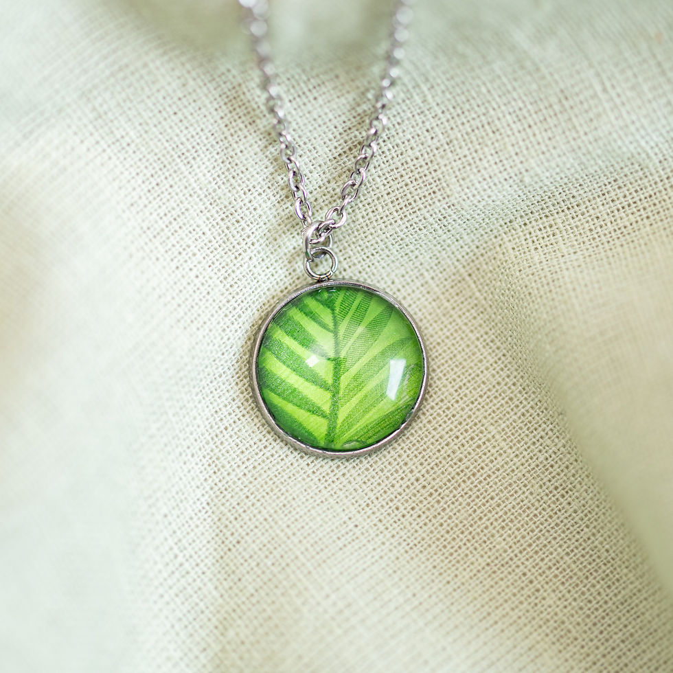 Thumbnail: Green Rio Pendant Necklace, Limited Edition Collection