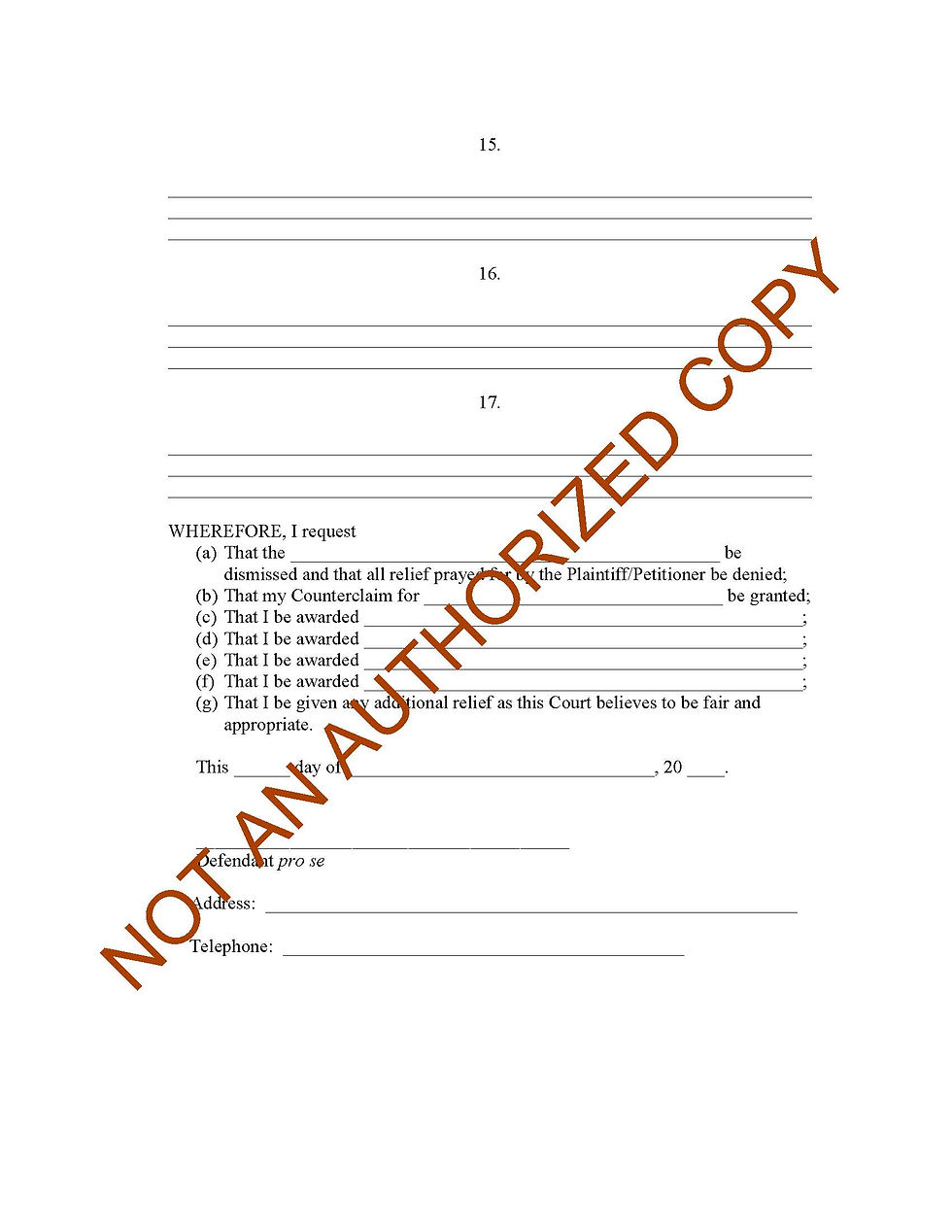 Thumbnail: Answer Packet