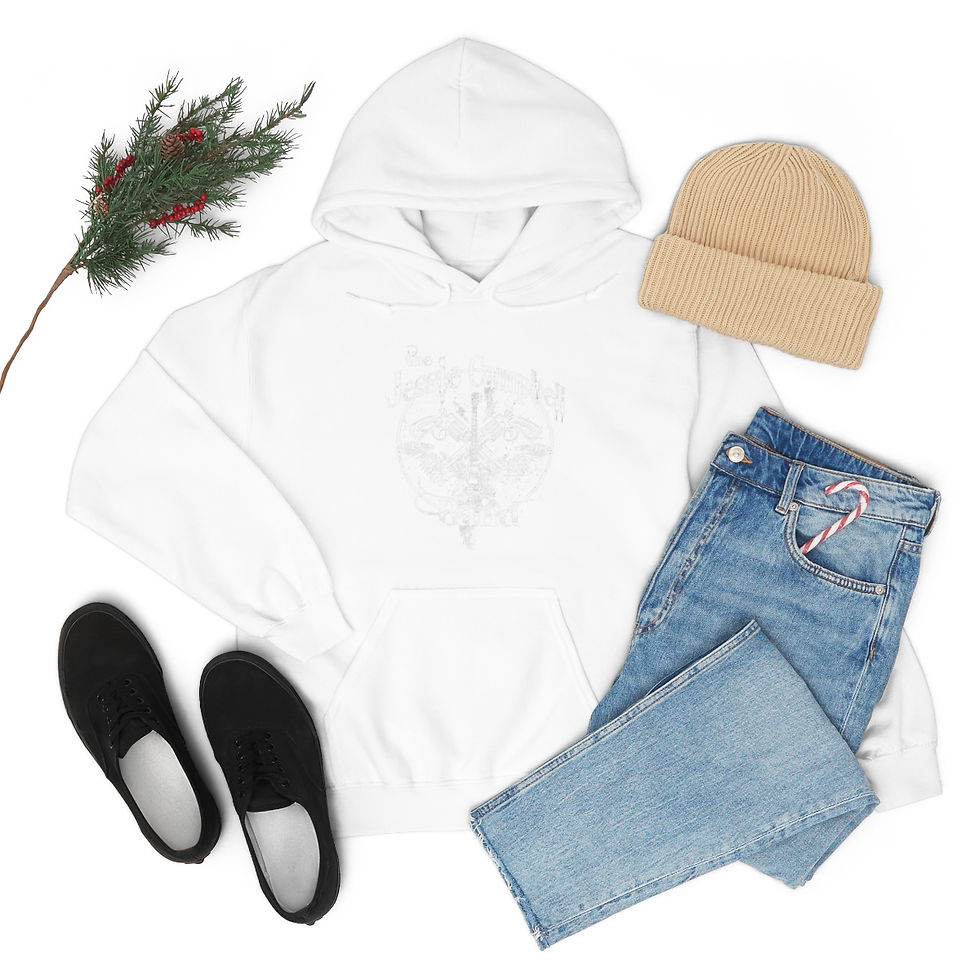 Thumbnail: Unisex Heavy Blend™ Hooded Sweatshirt-The Lillian Front Print