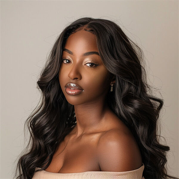 HD - Human Hair 5x5 Lace Closure Body Wave Wig - MH