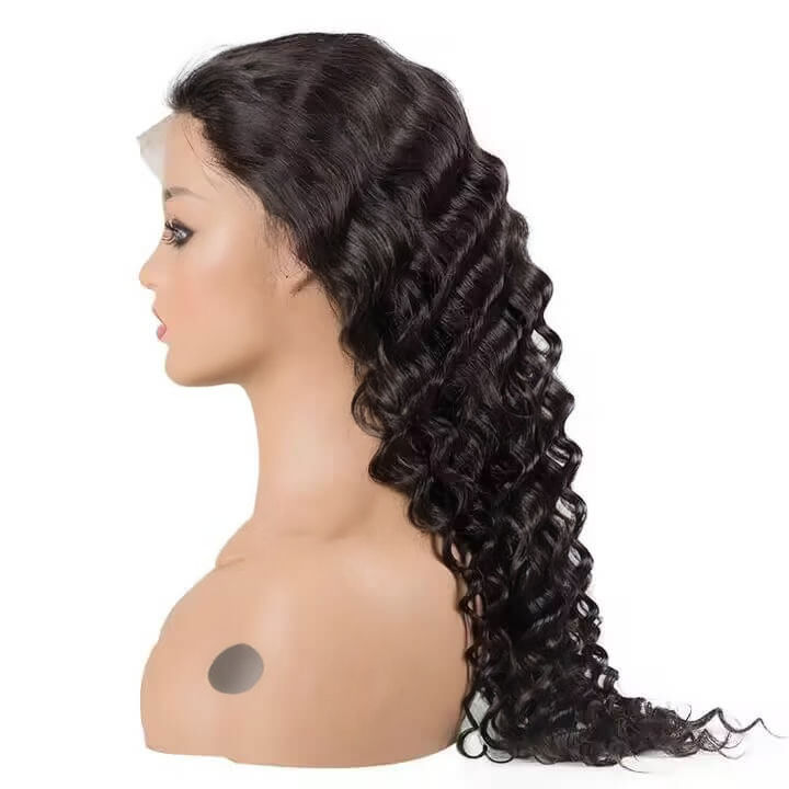 Thumbnail: Human Hair 13x4 Lace Front Pineapple Wave Wig - MH