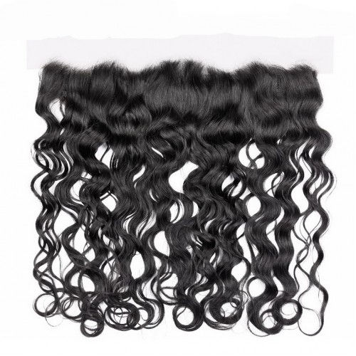 Thumbnail: Human Hair 13x4 Water Wave Frontal - IS