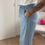 Miniature : Pantalon effet jean