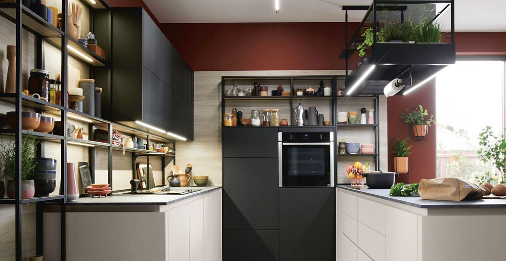 schuller fino gloss kitchen units