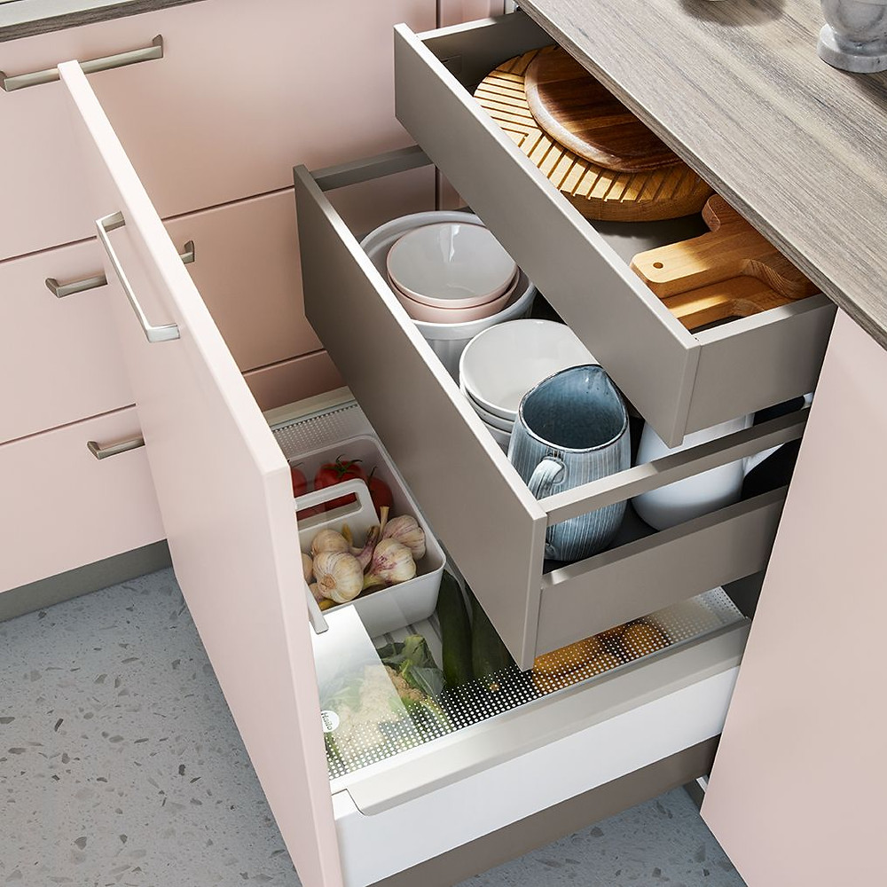 schuller pantry drawer in kitchen