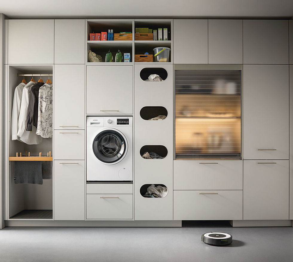 Modern large utility room