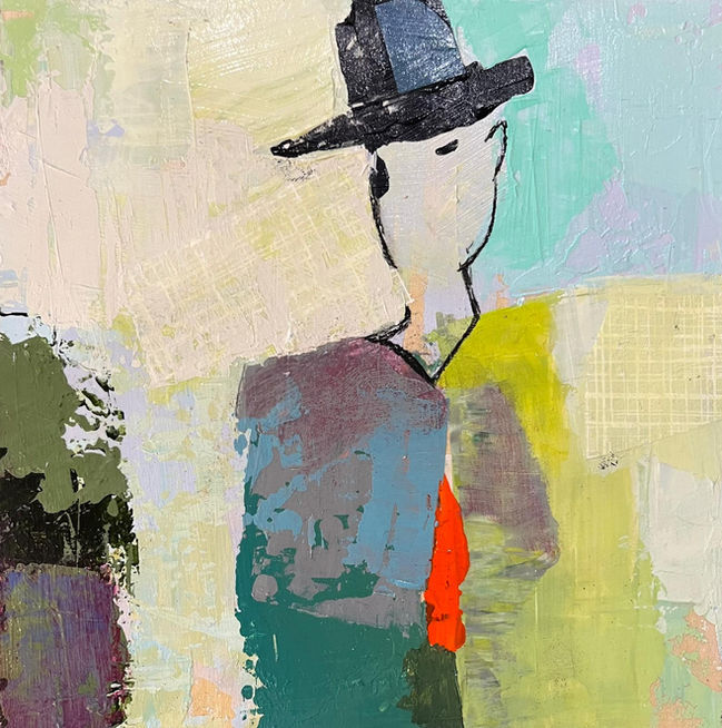 People Series 
20cm X 20cm
Mixed Media