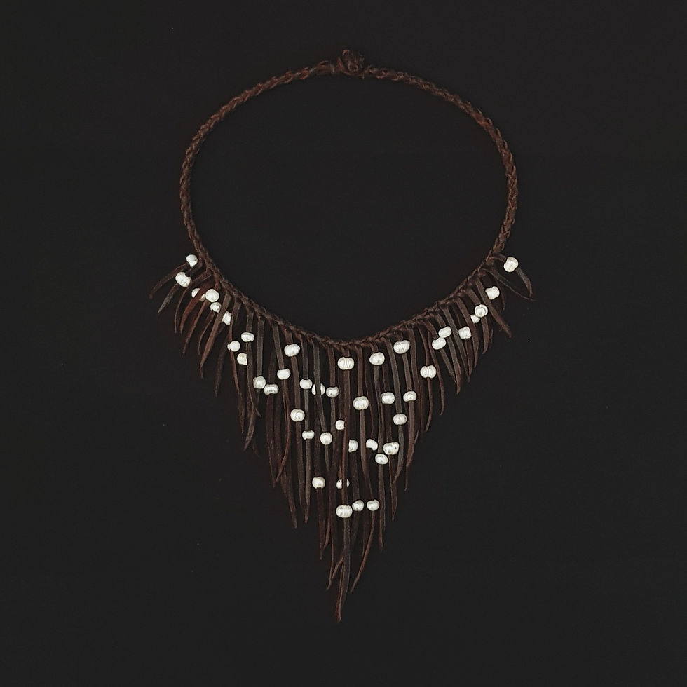 Miniatura: Collar Tribe Perla
