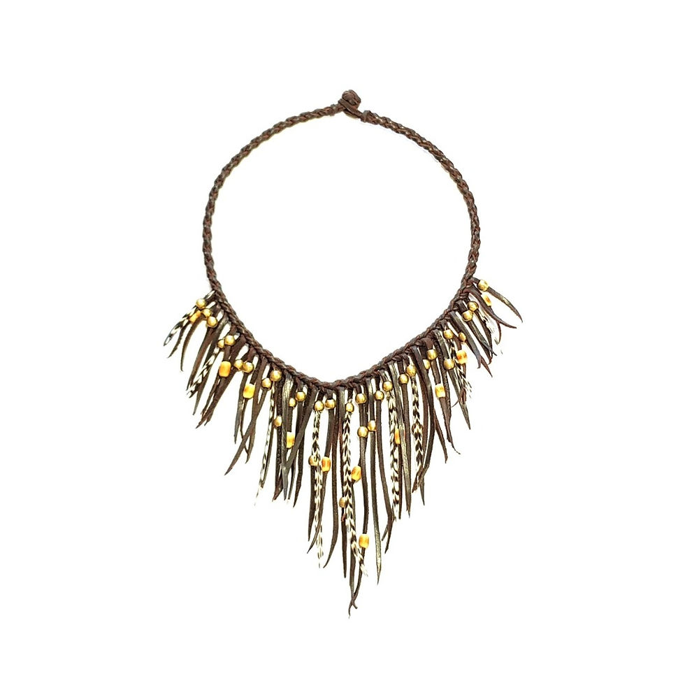 Miniatura: Collar Tribe Blanco y Negro