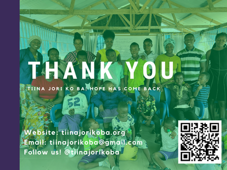 Thank You! From The TJKB Family