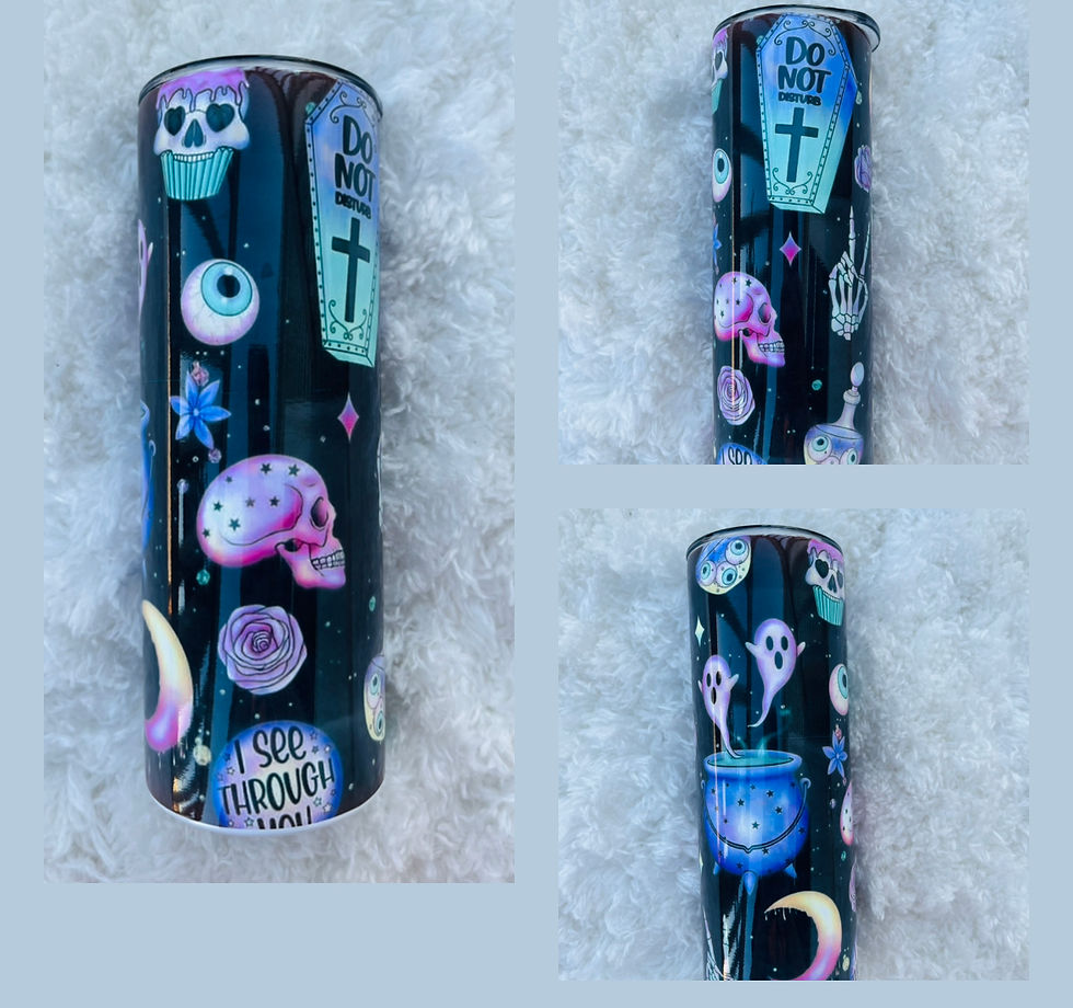 Spooky 20oz tumbler 