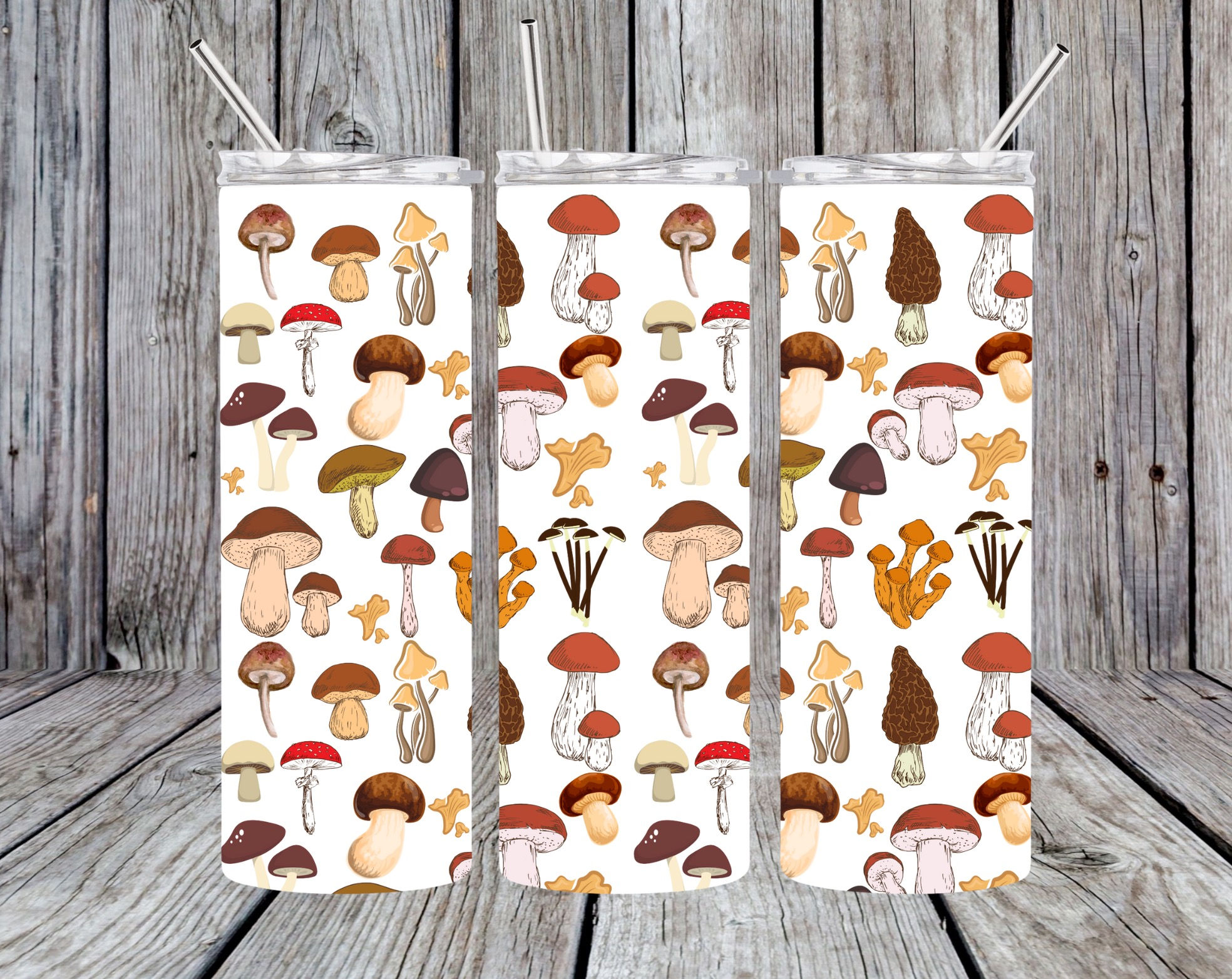 Mushrooms 20oz tumbler