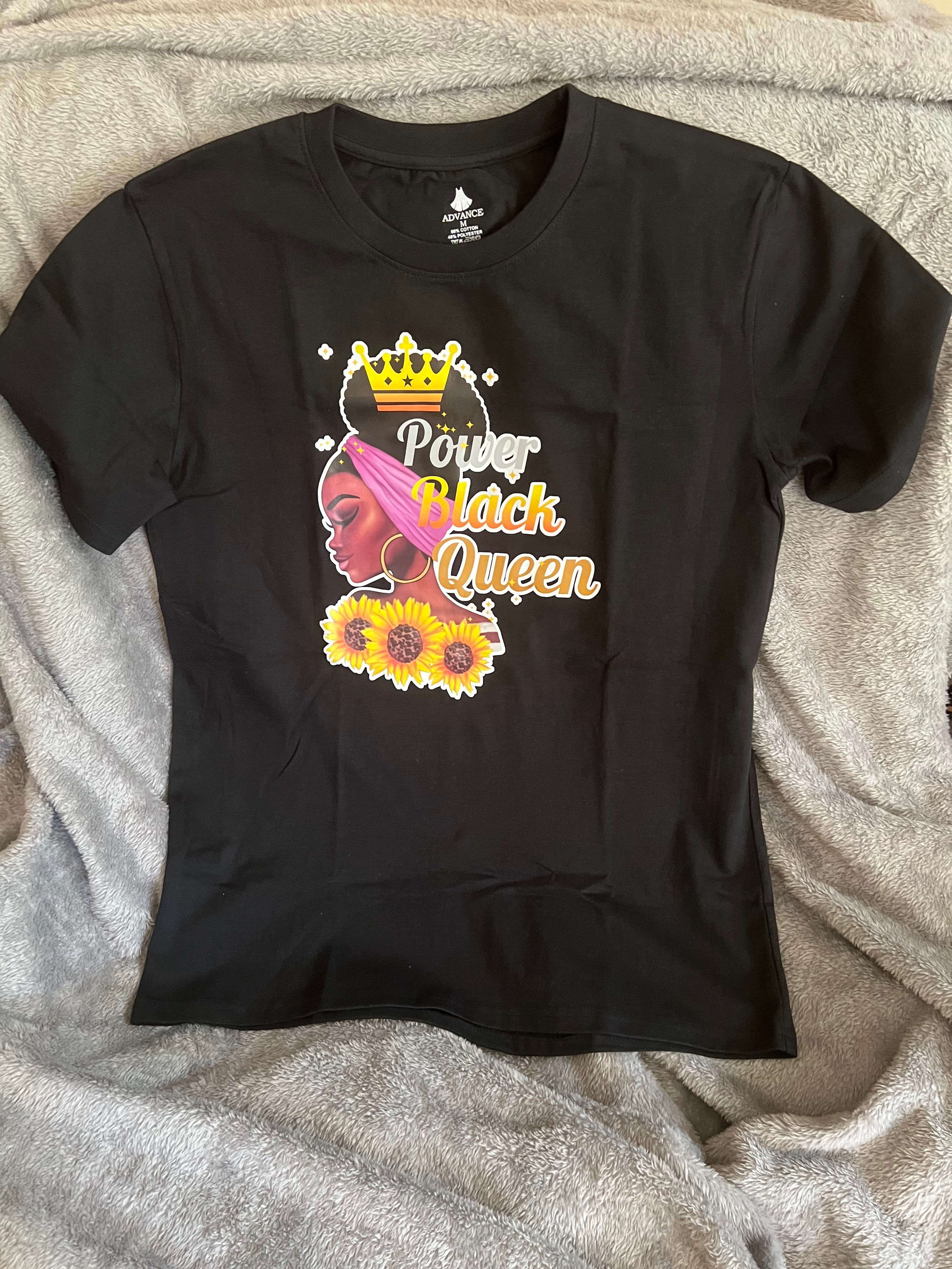 Power Black Queen T-Shirt