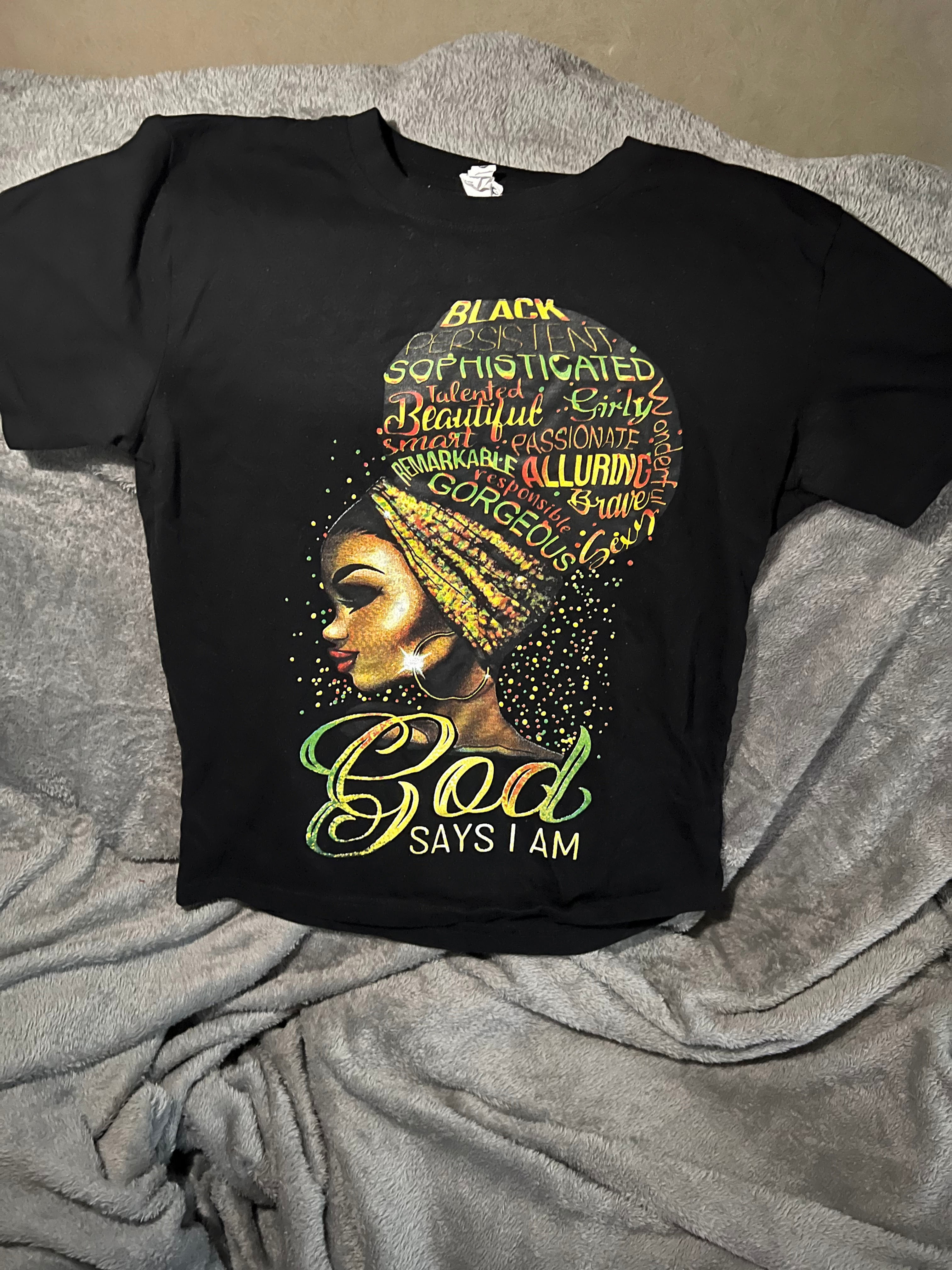 God Say I Am    (M-4)    (L-5 )   (XL-8)