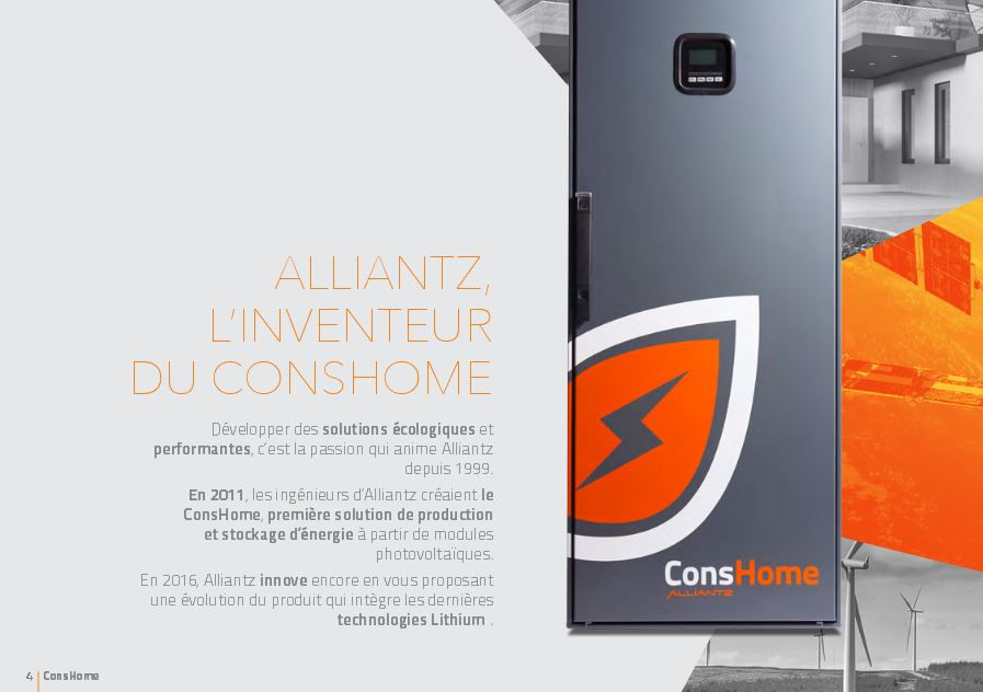 Miniature : Kit batterie ConsHome (Batterie gel) + 3Kw PV