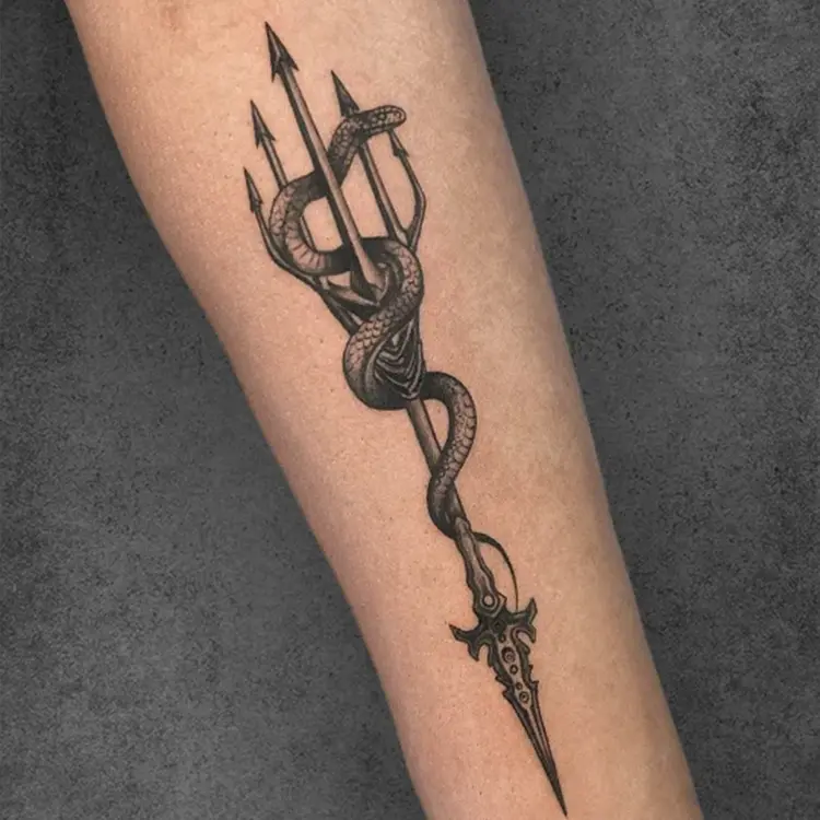 Tiny meaningful tattoo created with precision by Harshit Aarya
