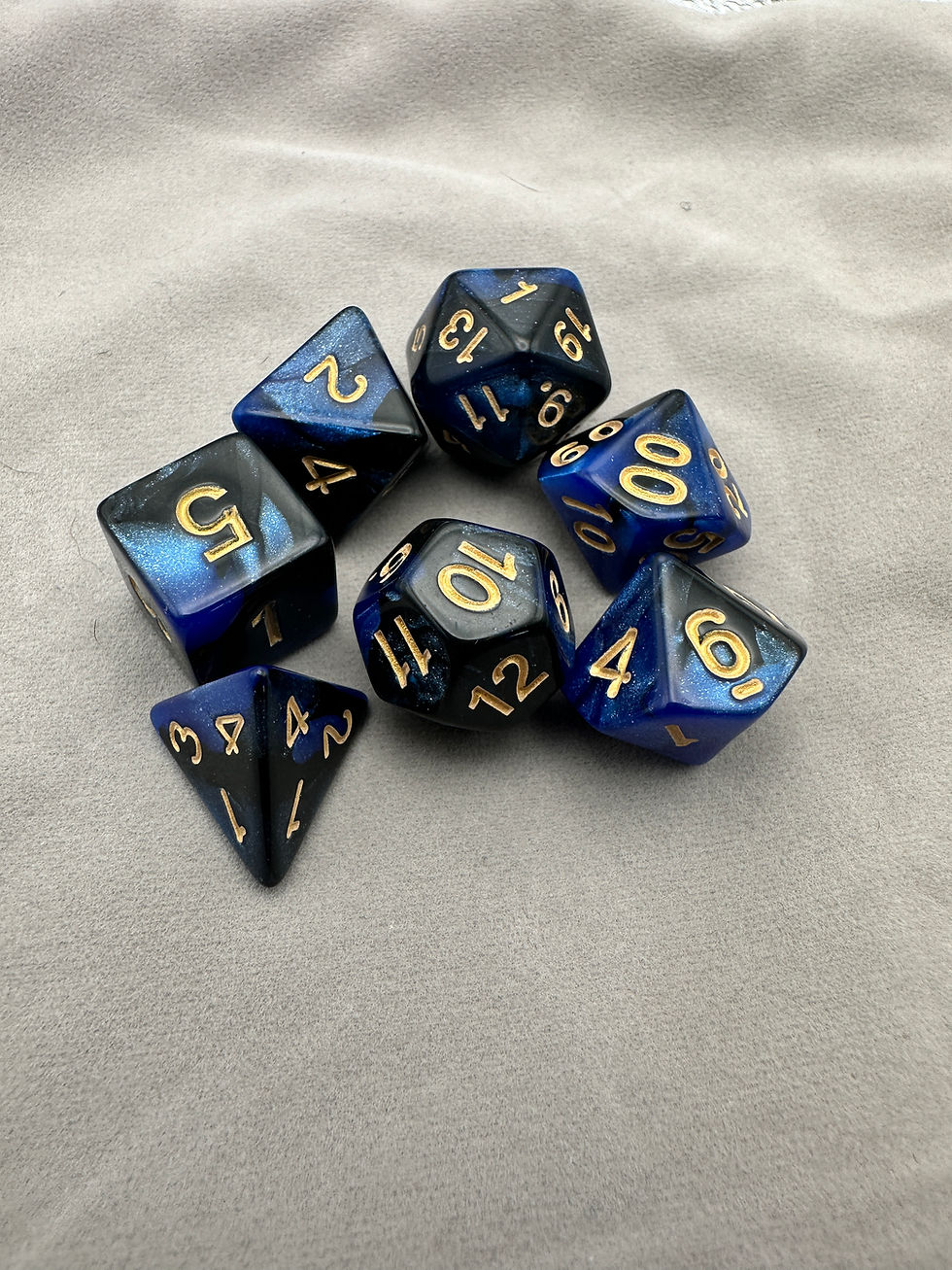 Thumbnail: ACRYLIC DICE SET 1