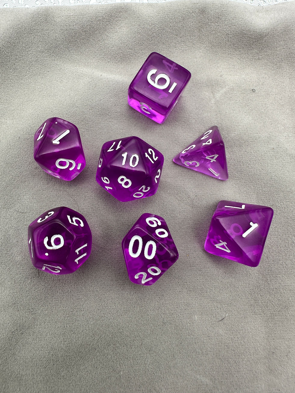 Thumbnail: ACRYLIC DICE SET 1