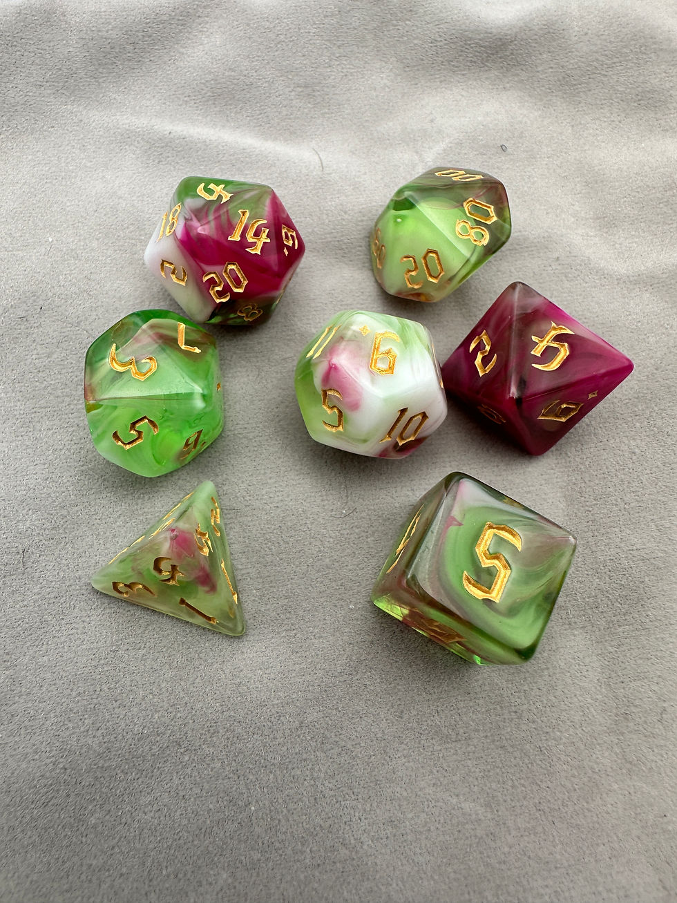 Thumbnail: ACRYLIC DICE SET 1