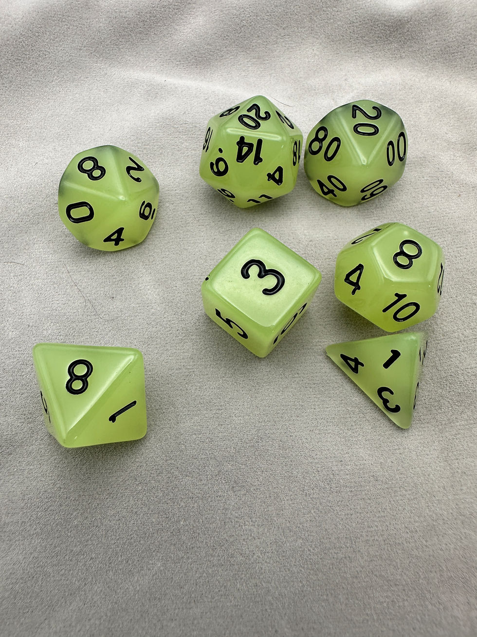Thumbnail: ACRYLIC DICE SET 1