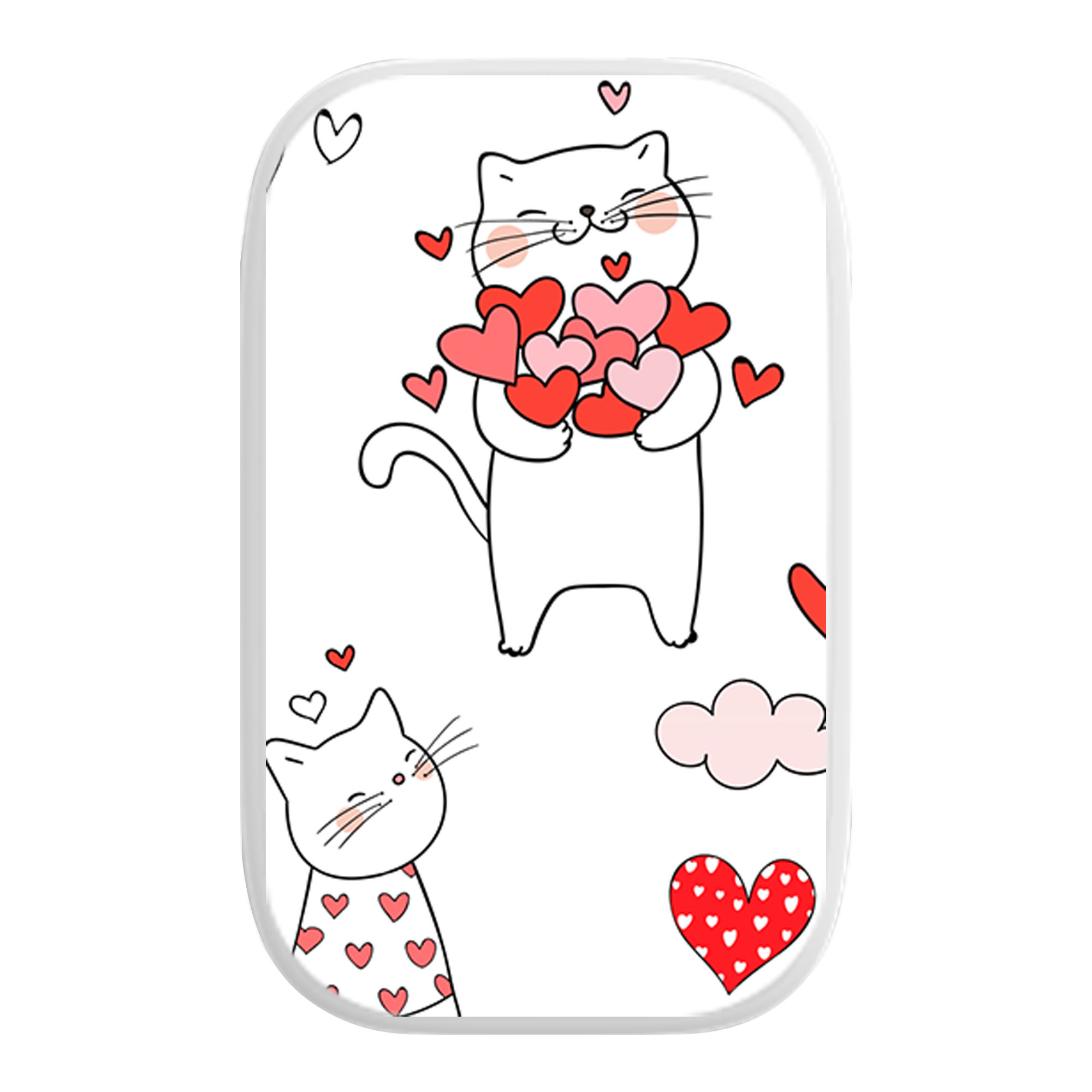 Cat Love | Medtrum Nano CGM Sticker
